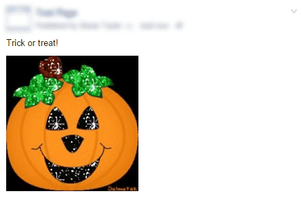 Bad Halloween Post